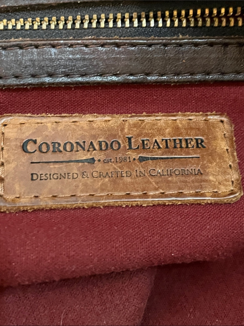 Coronado Leather Black Brown Concealed Carry Crossbody Shoulder Bag CCW Purse - Picture 3 of 14